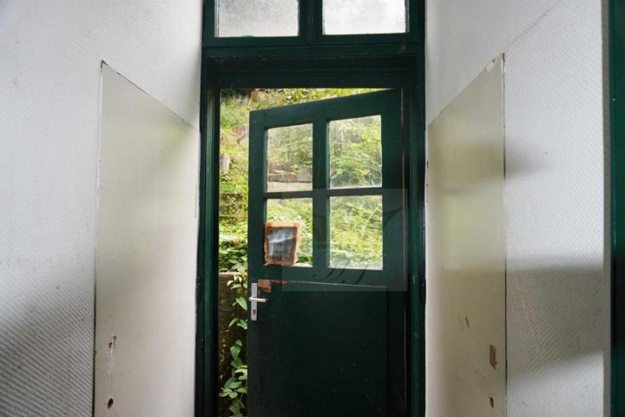 Zugang in den rückwärtigen Garten über Treppenhaus Haus 65
