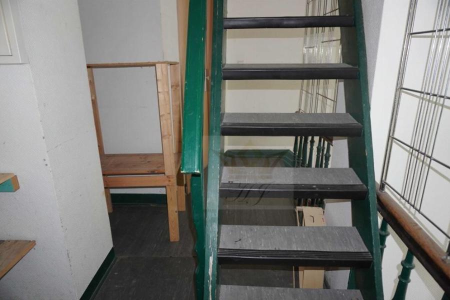 Verbindungsflur beider Häuser im Dachgeschoss