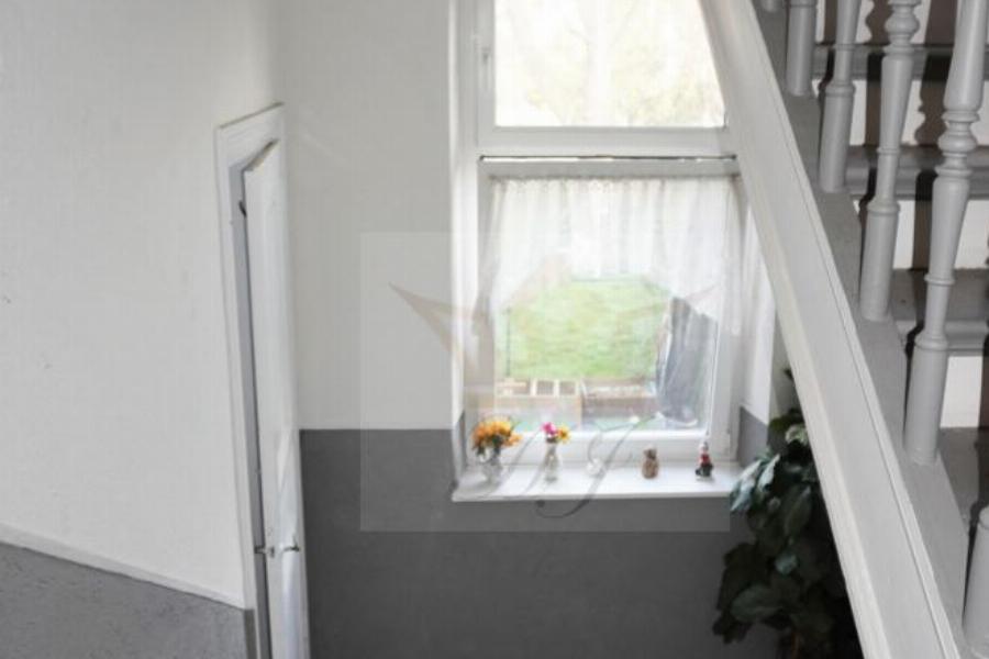 Blick aus dem 1.OG auf das Zwischenpodest