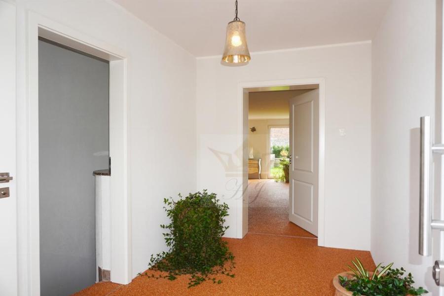 Foyer mit Kellerzugang und Eintritt im EG