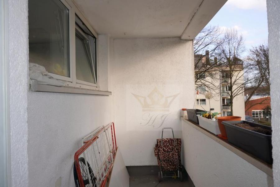 Blick auf den Balkon