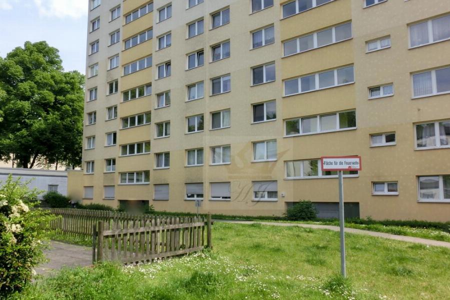 Blick auf das Wohnhaus