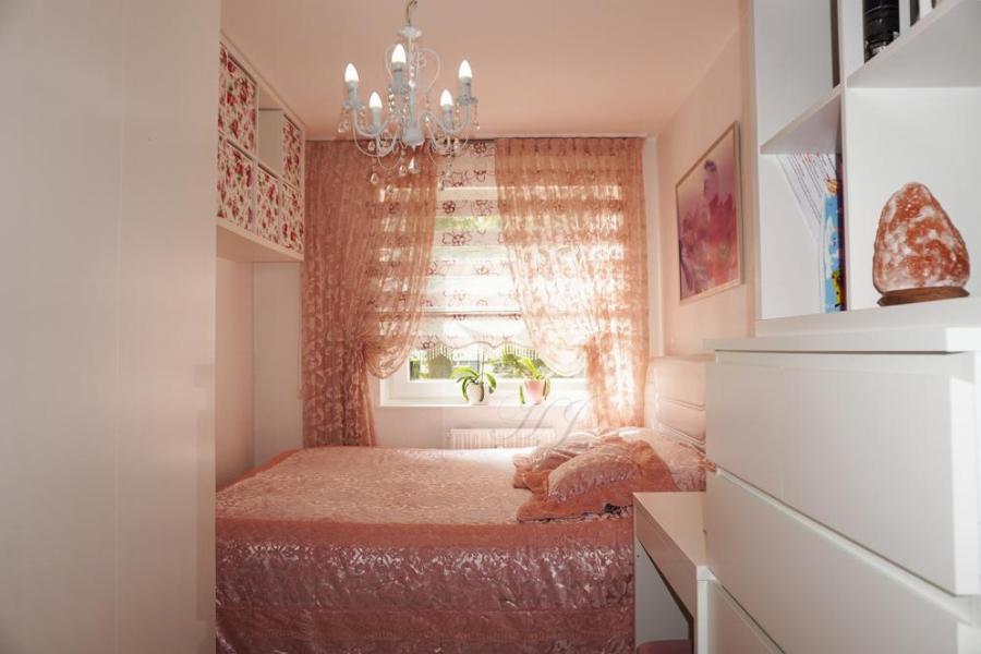 Blick in das Schlafzimmer