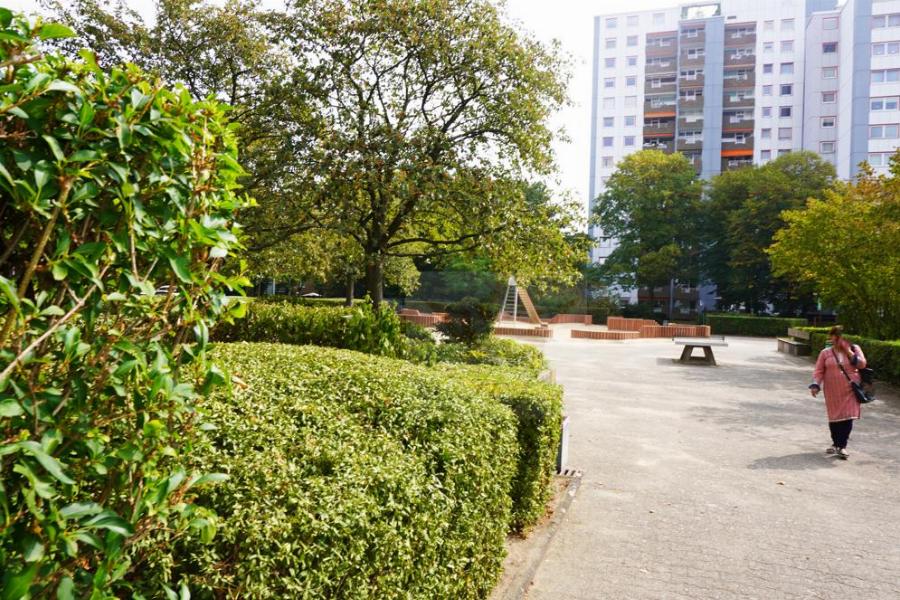 Zugang Spielplatzanlage