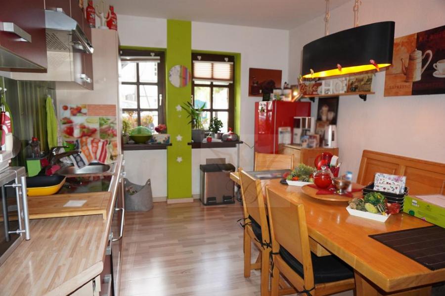 Blick in die Küche