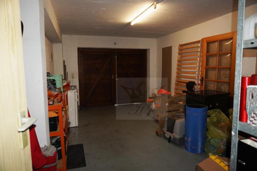 Blick in die Garage