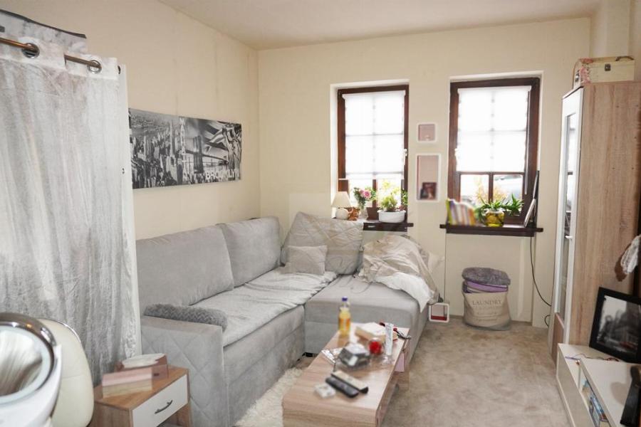 Blick in das Wohnzimmer