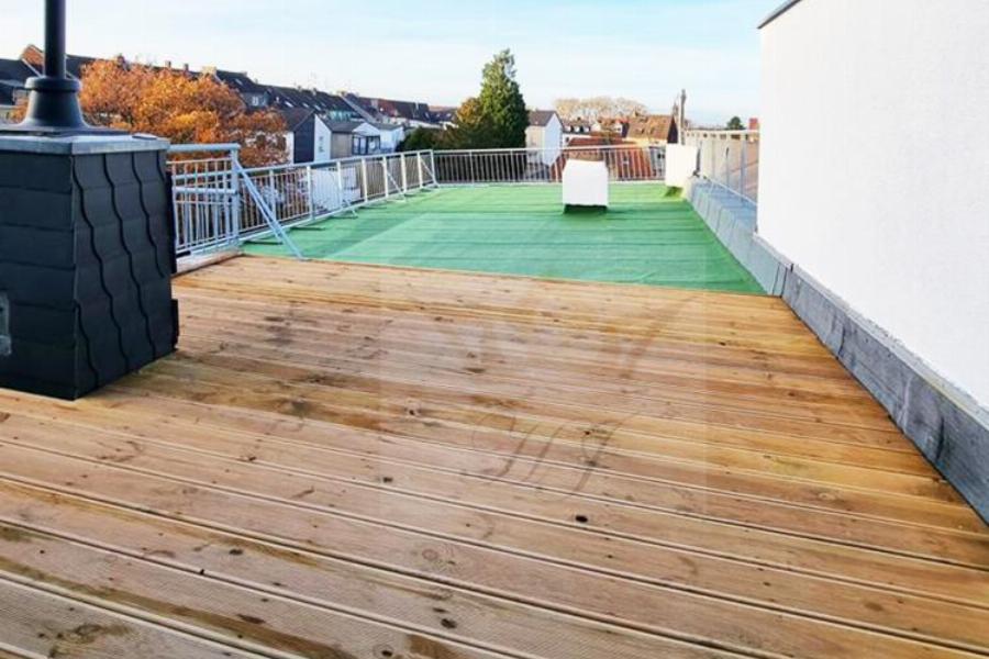 Sonnen-Terrasse in den Abendstunden