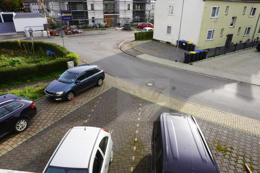 Blick aus dem Kinderzimmer im OG rechts