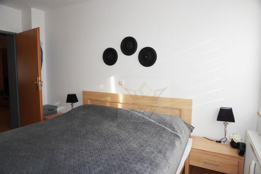 Teilblick Schlafzimmer im EG