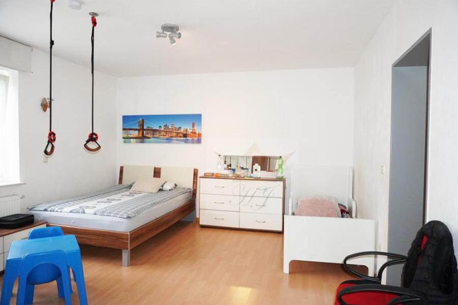 Blick in das Kinderzimmer im EG