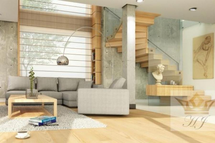Haus Orlando - Wohnbereich-Ausschnitt_Visualisierung
