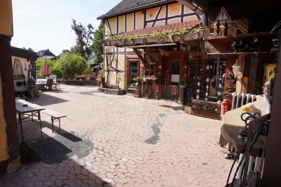 Innenhof Ansicht vom Haupthaus