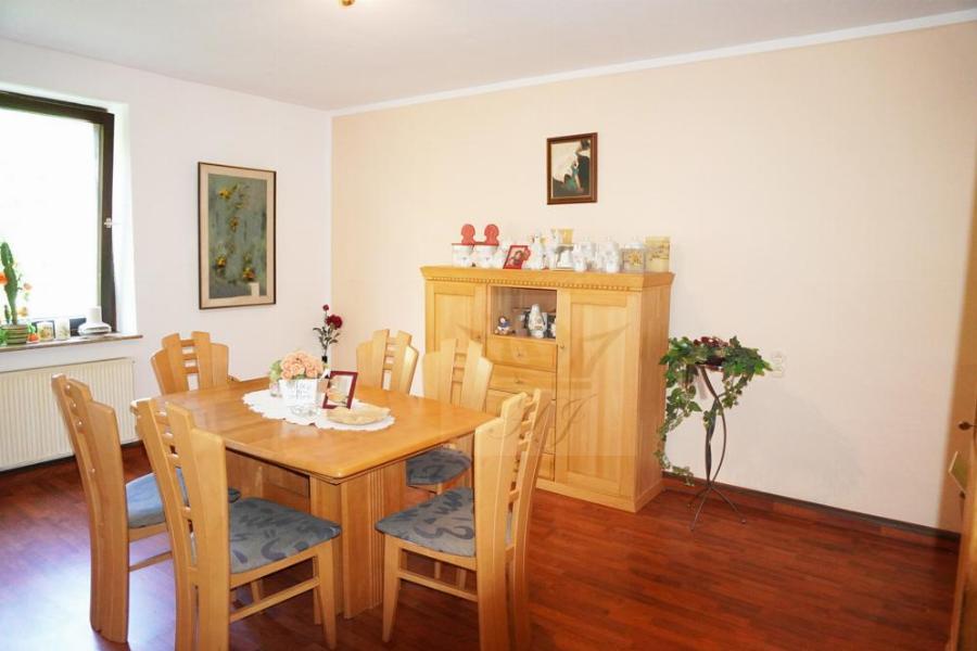 Blick in das Esszimmer im 1.OG
