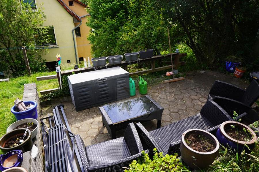 Weitere Freiterrasse im Garten